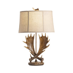 Moose Run Brown Table Lamp - Ornate Home