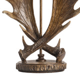 Moose Run Brown Table Lamp - Ornate Home