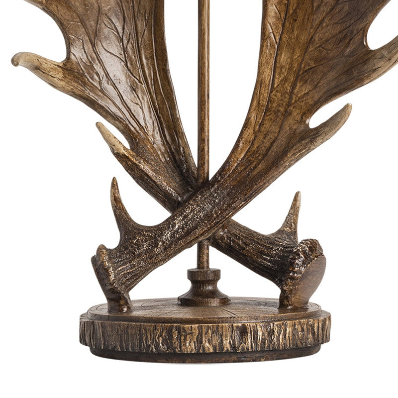 Moose Run Brown Table Lamp - Ornate Home