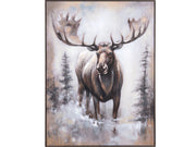Mooz Brown Canvas - Ornate Home