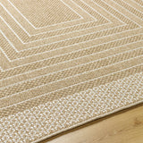 Mopsa Tan Outdoor Area Rug - Clearance - Ornate Home
