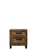 Morales Rustic Oak Nightstand - Ornate Home