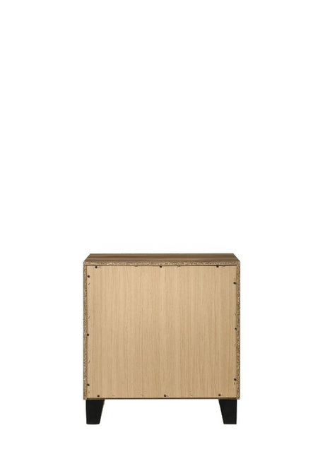 Morales Rustic Oak Nightstand - Ornate Home