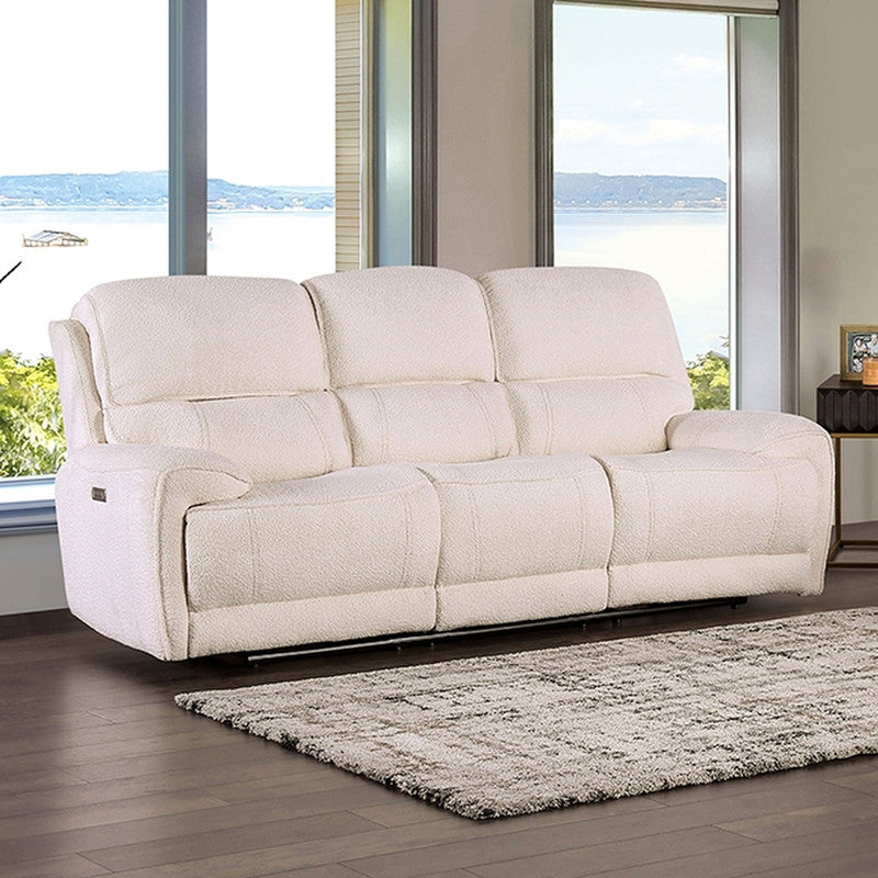 Morcote Beige Power Sofa - Ornate Home
