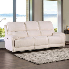 Morcote Beige Power Sofa - Ornate Home