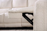 Morcote Beige Power Sofa - Ornate Home
