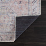 Morcott Peach Washable Area Rug - Ornate Home