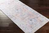 Morcott Peach Washable Area Rug - Ornate Home