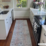 Morcott Peach Washable Area Rug - Ornate Home