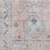 Morcott Peach Washable Area Rug - Ornate Home