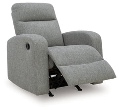 Moreau Place Sterling Recliner - Ornate Home
