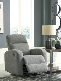 Moreau Place Sterling Recliner - Ornate Home