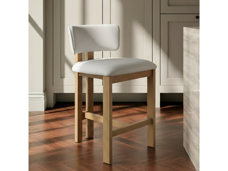 Morel Cream Counter Stool - Ornate Home