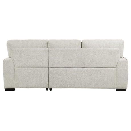 Morelia Beige 2-Piece Sectional Right Chaise - Ornate Home