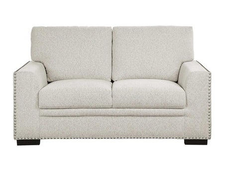 Morelia Beige Chenille Loveseat - Ornate Home