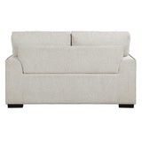 Morelia Beige Chenille Loveseat - Ornate Home