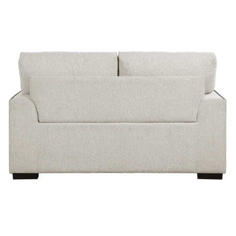 Morelia Beige Chenille Loveseat - Ornate Home