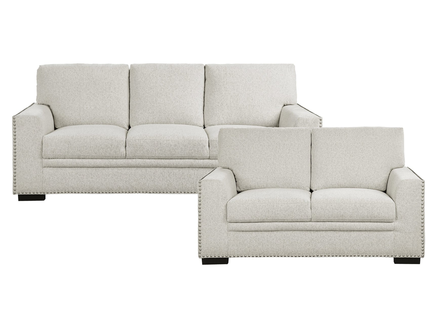 Morelia Beige Sofa & Loveseat - Ornate Home