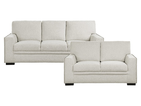 Morelia Beige Sofa & Loveseat - Ornate Home