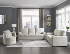 Morelia Beige Swivel Chair - Ornate Home