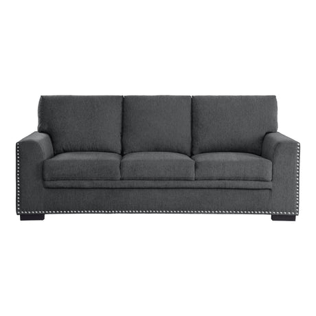 Morelia Charcoal Sofa & Loveseat - Ornate Home
