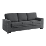 Morelia Charcoal Sofa & Loveseat - Ornate Home