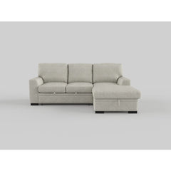 Morelia Dark Gray 2-Piece Sectional Left Chaise - Ornate Home