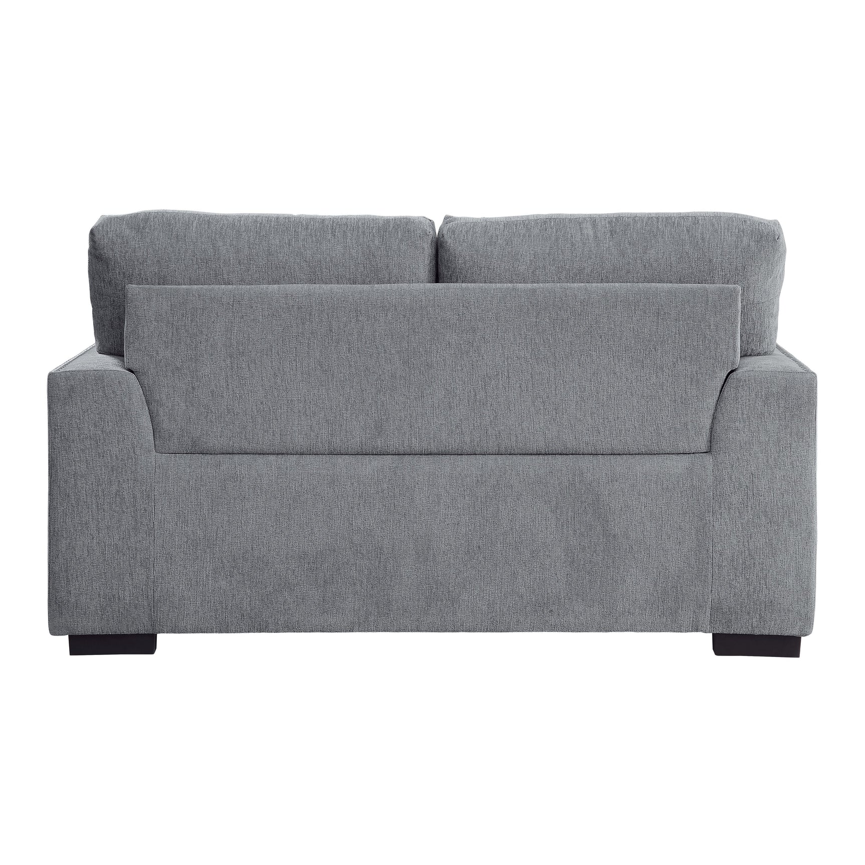 Morelia Dark Gray Loveseat - Ornate Home