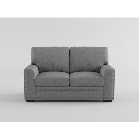 Morelia Dark Gray Loveseat - Ornate Home