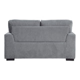Morelia Dark Gray Loveseat - Ornate Home