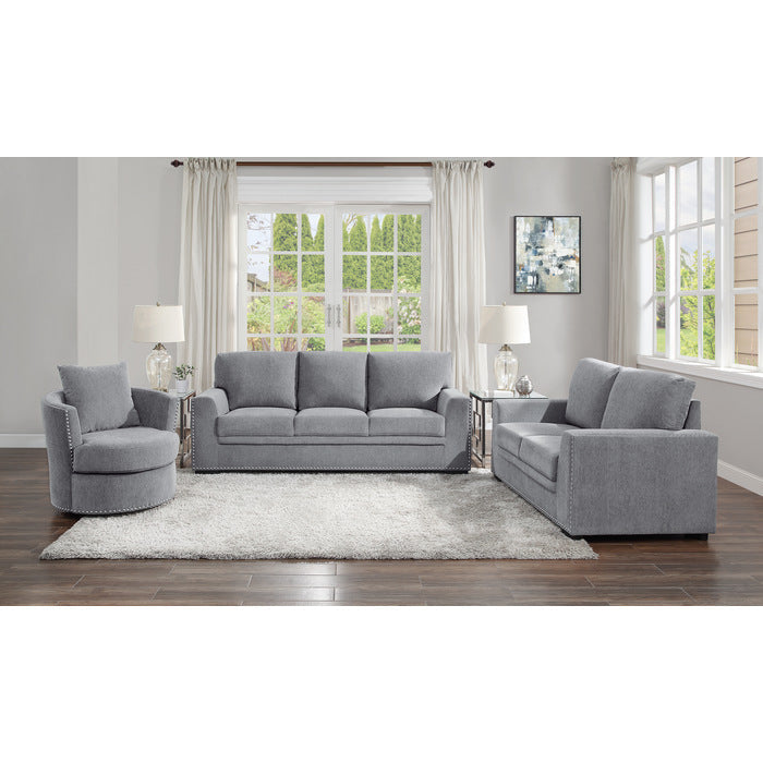 Morelia Dark Gray Sofa - Ornate Home