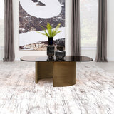 Morena Brushed Bronze Coffee Table - Ornate Home