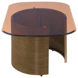 Morena Brushed Bronze Coffee Table - Ornate Home