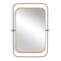 Moreni Brass Mirror - Ornate Home