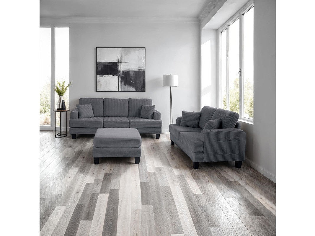 Moretaine Dark Gray Sofa - Ornate Home