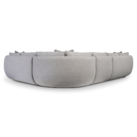 Moretti Beige/Tan Fabric Sectional - Ornate Home