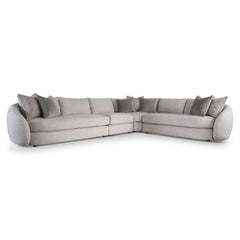 Moretti Grey Sectional - Ornate Home