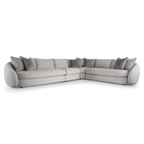 Moretti Grey Sectional - Ornate Home