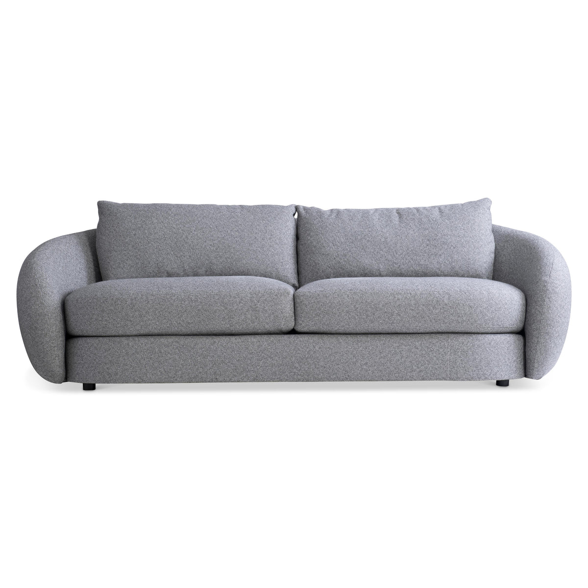 Moretti Grey Sofa Without Pillows - Ornate Home