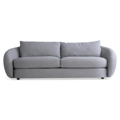 Moretti Grey Sofa Without Pillows - Ornate Home