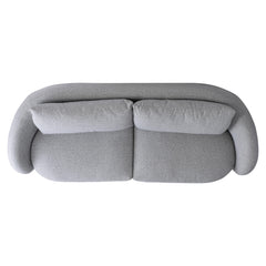 Moretti Grey Sofa Without Pillows - Ornate Home