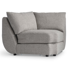 Moretti Light Gray Wedge Without Pillows - Ornate Home