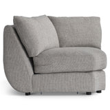 Moretti Light Gray Wedge Without Pillows - Ornate Home