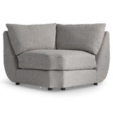 Moretti Light Gray Wedge Without Pillows - Ornate Home