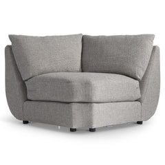 Moretti Light Gray Wedge Without Pillows - Ornate Home
