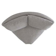 Moretti Light Gray Wedge Without Pillows - Ornate Home