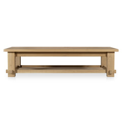 Morey Natural Coffee Table - Ornate Home
