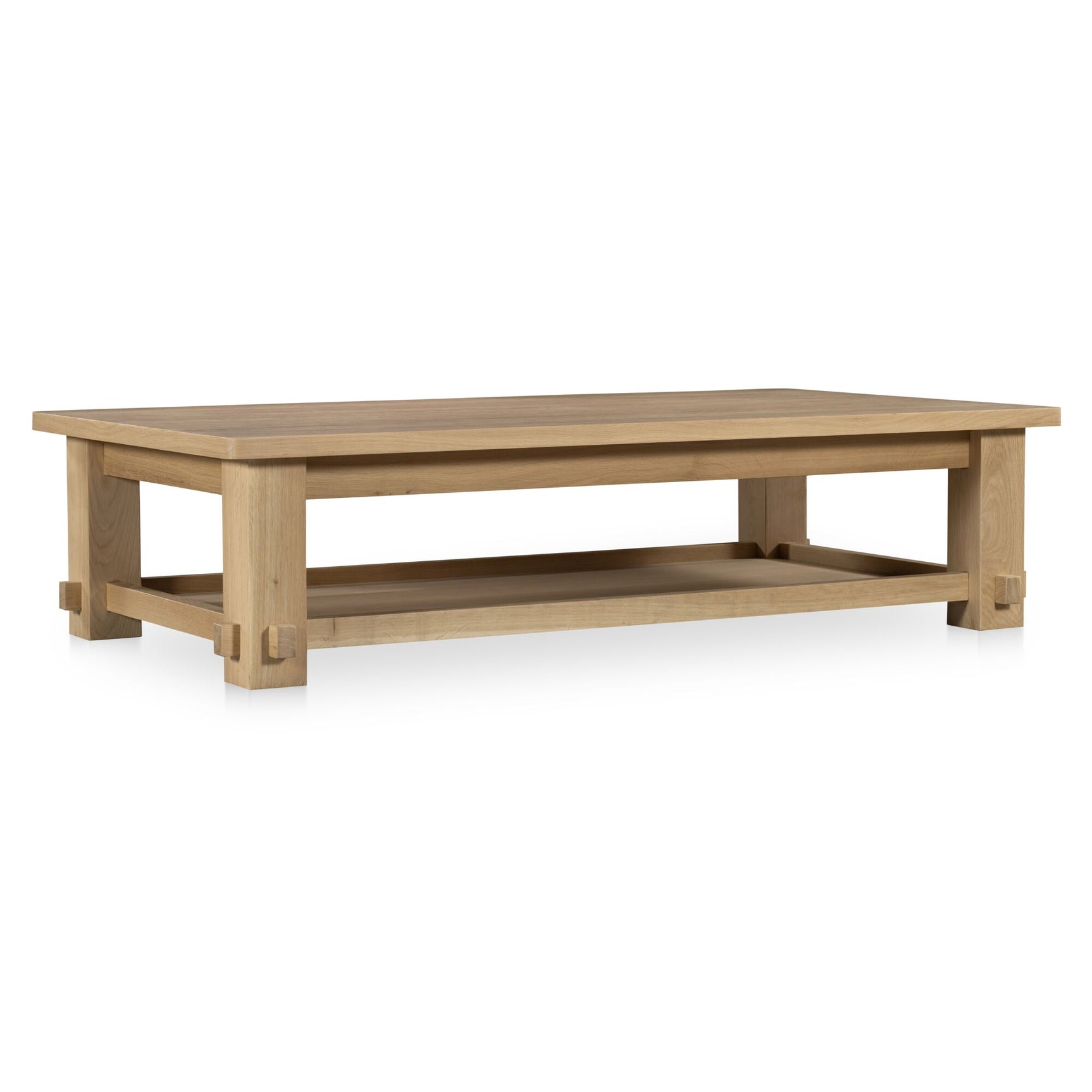 Morey Natural Coffee Table - Ornate Home