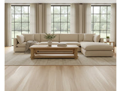 Morey Natural Coffee Table - Ornate Home