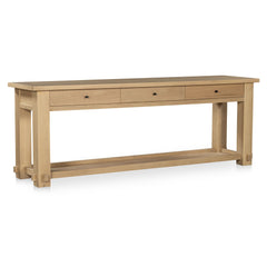 Morey Natural Console Table - Ornate Home